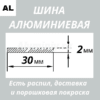 Полоса алюминиевая 2х30 мм