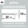 Полоса алюминиевая 10х30 мм